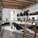 cocina estilo industrial