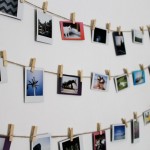 decorar fotos pared